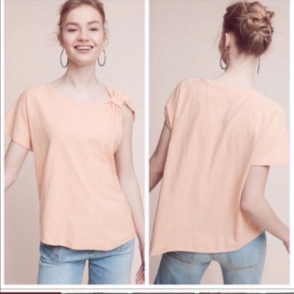 ANTHROPOLOGIE Deletta Margot Gathered Top - Picture 2 of 10